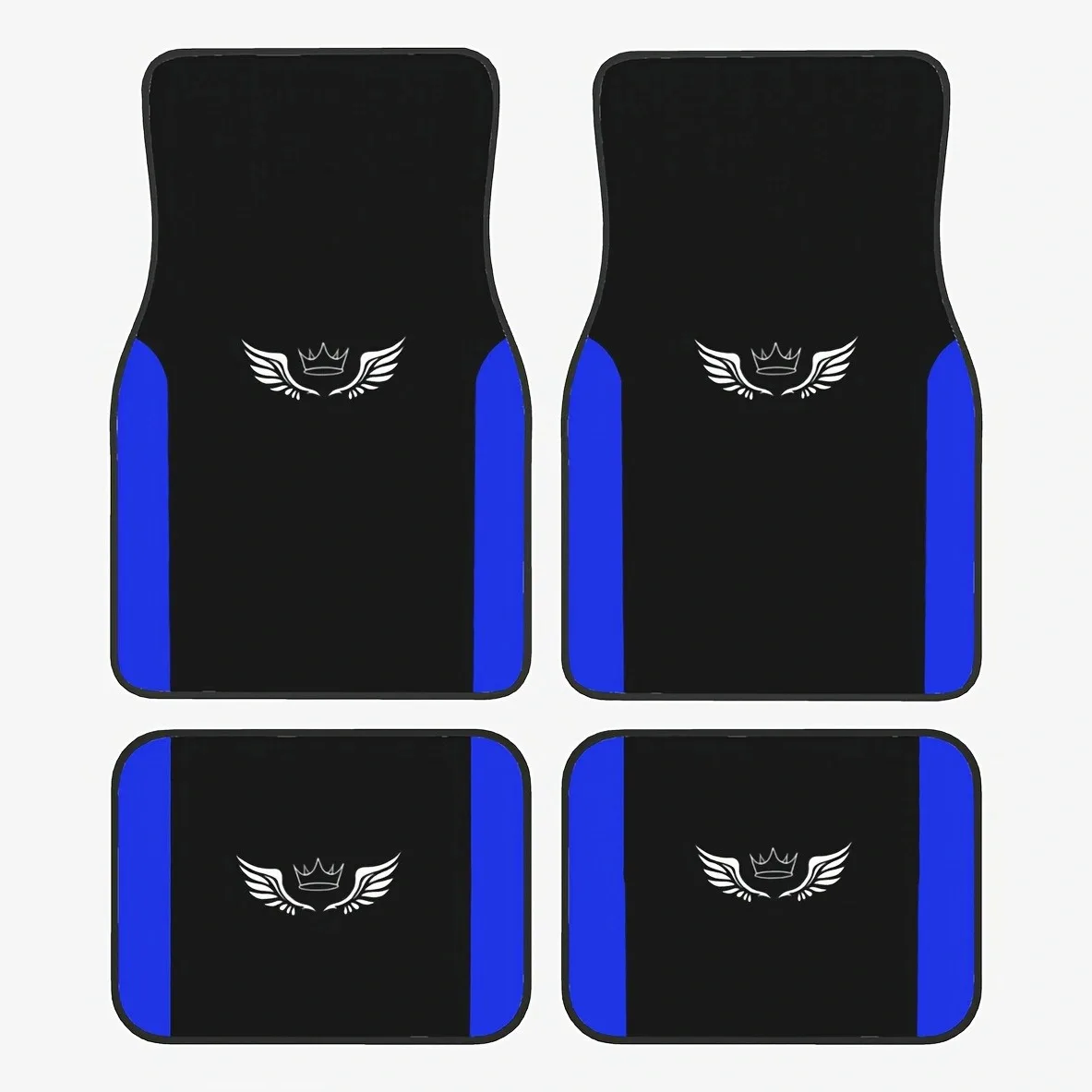 4 PCS Personality Print Car Floor Mats for Byd Seal U Dmi Sealion 7 Song Plus Atto 2 Dolphin King B10 C10 C11 Car Accessories
