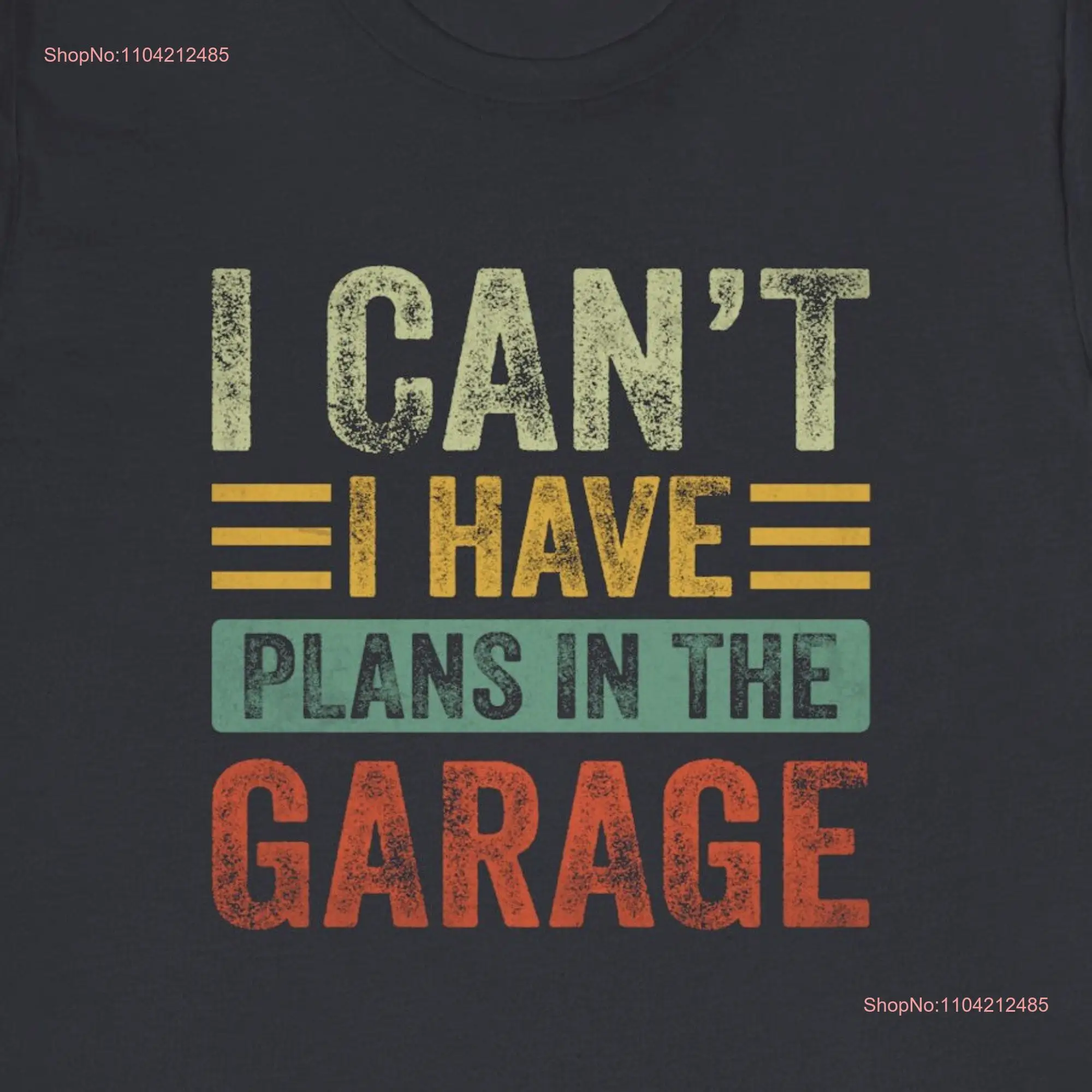 Man Cave Garage Hangout T Shirt Guys Den tee Bachelor pad His hideouT sanctuary apparel Personal space