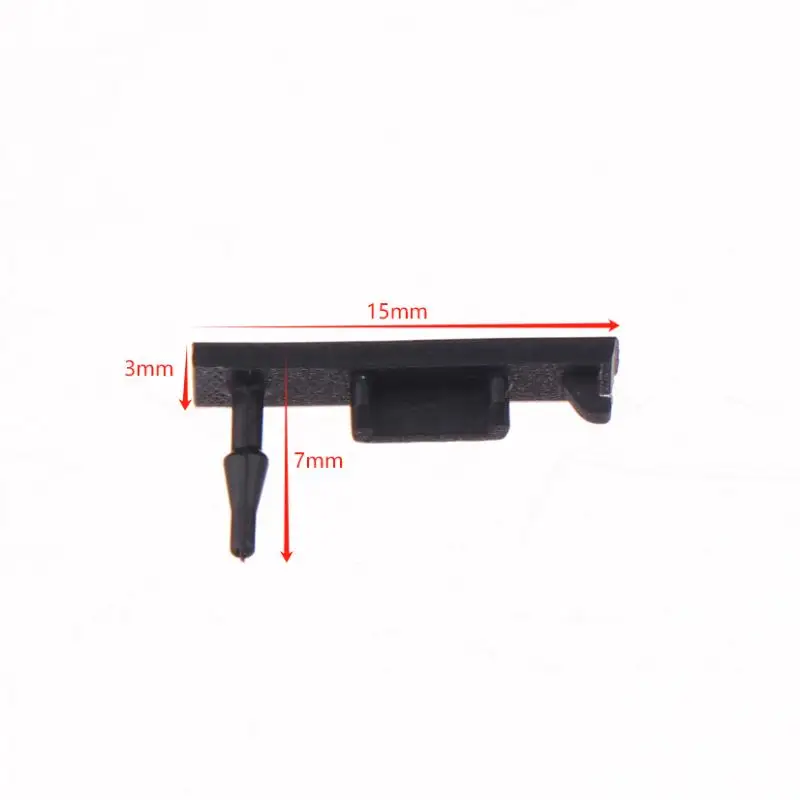 SX 1PC high quality Dust Plug Waterproof Charging Port Rubber Plug15*3*7mm rubber For LCD Remote Control Key