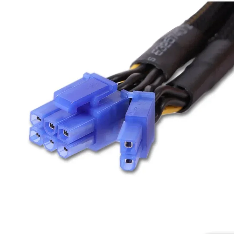 Tarjeta gráfica Cable adaptador de 8 pines a doble 8 pines, tarjeta gráfica 8p a PCI-E Dual 6P+2