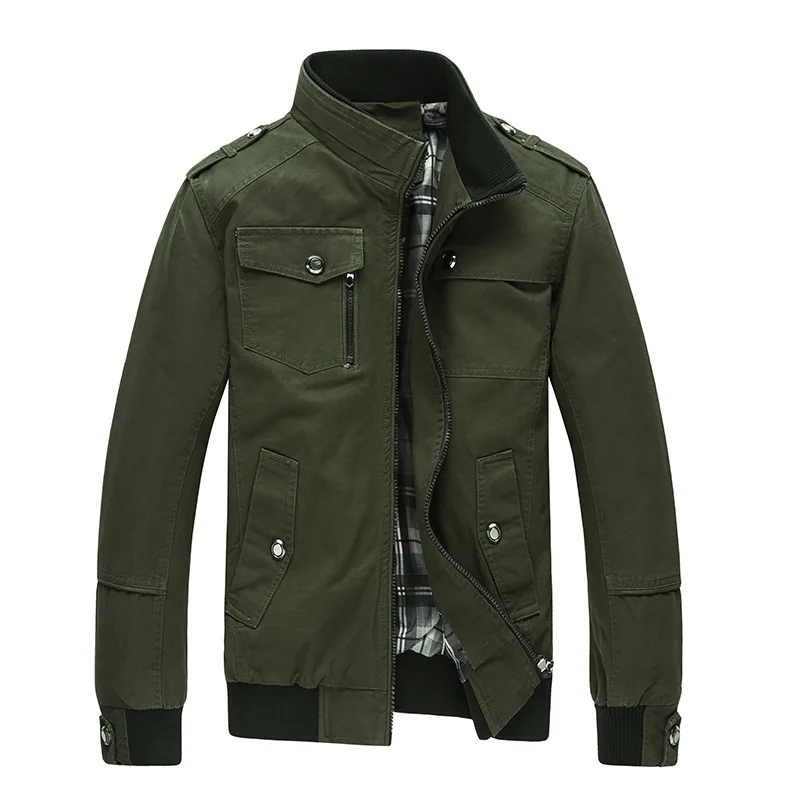

Tactical Military Jackets Men Spring Autumn Winter Pilot Jackets Army Cotton Coat Fashion Casual Cargo Slim Fit Clothes Hiking