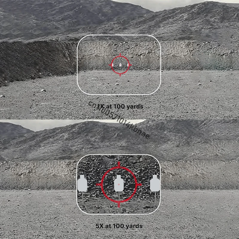 المكبر G45/G43/G33 3X/5X بندقية المدمجة نطاق البصر البصري ل 20 مللي متر Pictinny السكك الحديدية STS.QD جبل الصيد الادسنس AR15 والعتاد