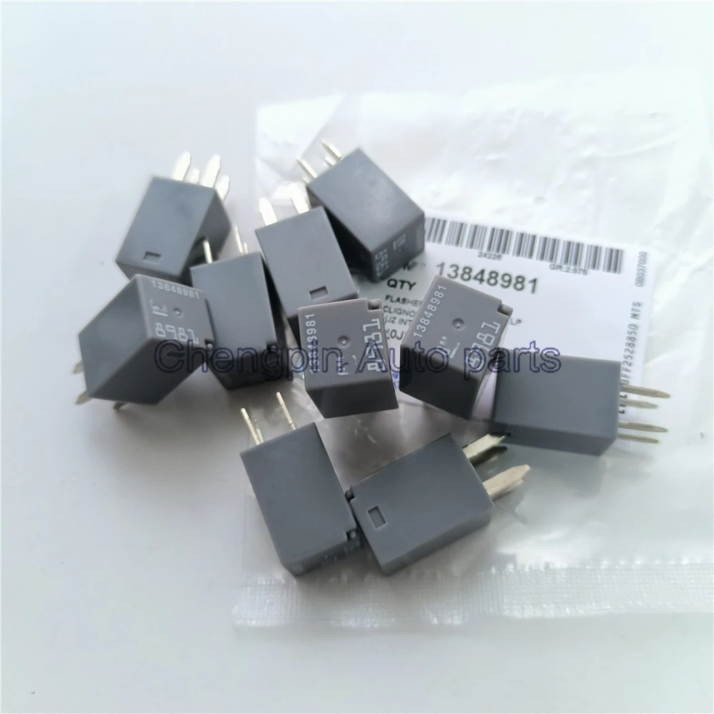 

10pcs Oil Pump Relay Original 13848981 GM8981 20A 4PIN DC12V For Buick Regal Lavoy Chevrolet Cruze