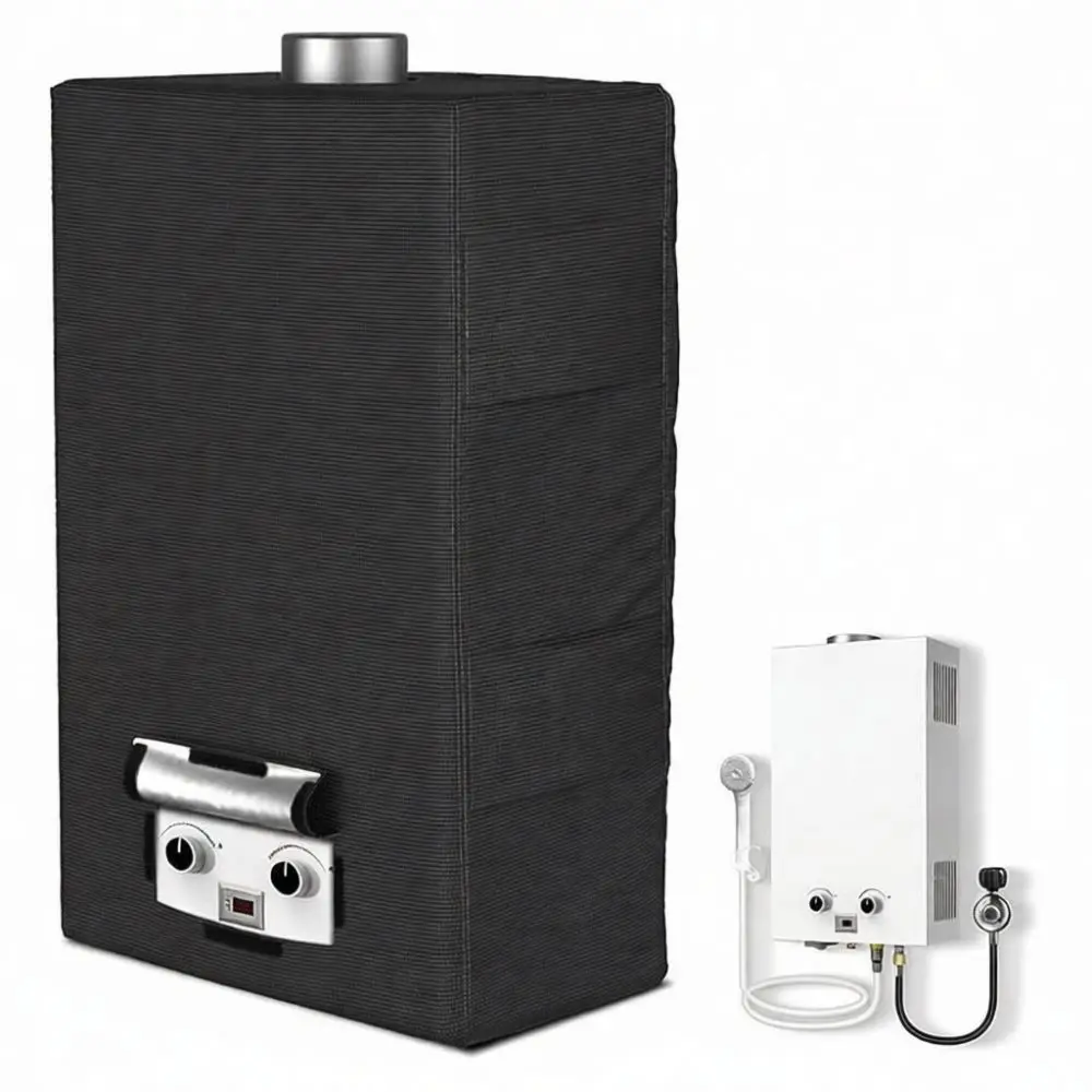Universal Tankless Water Heater Cover Waterproof Oxford Fabric Dust Cover Sun Protection Shield For Exterior Appliance