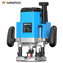 2200W Electric Trimmer Wood Milling Trimming Engraving Slotting Machine Power Carpentry Tool Trimming Machine Router Tool