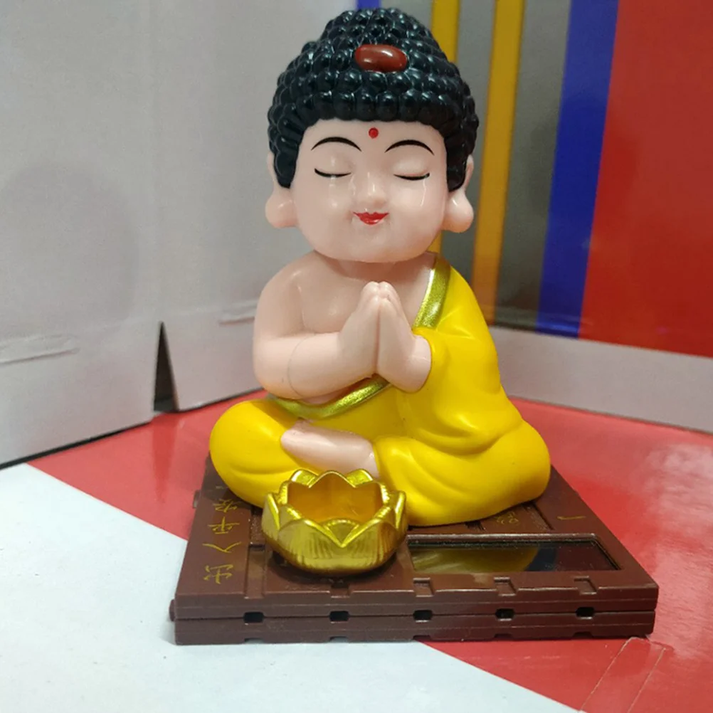 

Solar Powered Car Dashboard Ornament Retro Desktop Decoration For Home Desktop Decoration Living Room Bookshelf Religious