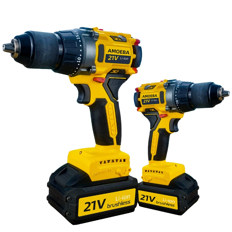 13mm brushless electric cordless drill with impact nail drill screwdriver 2023 brand new drill hot sale in the markert