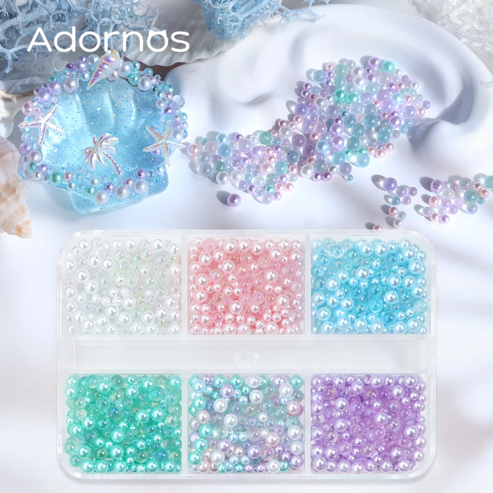 Manik-manik Pastel Resin Epoxy - Crystal Bead Mix ulasan dan harga