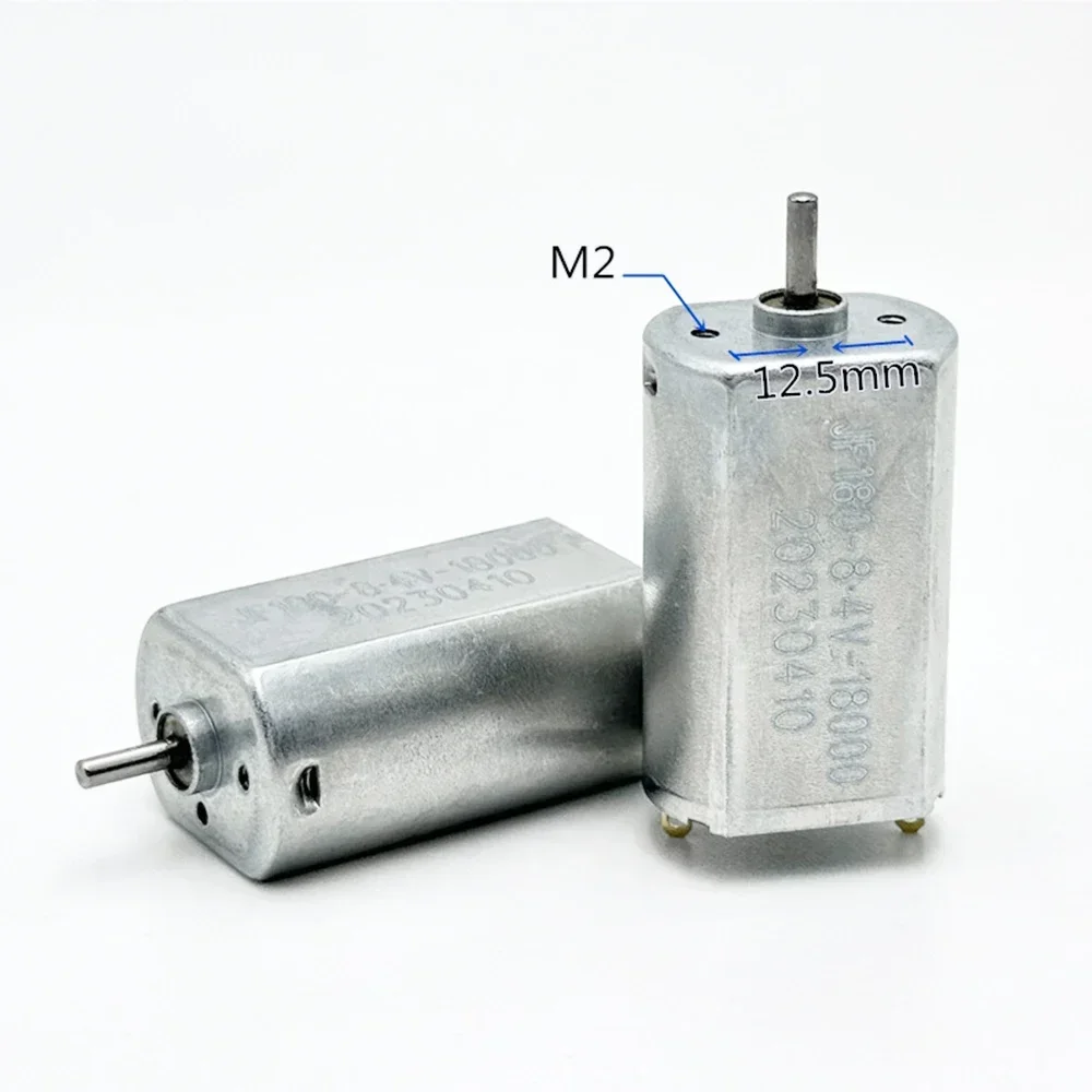 FK-180-2475 Motor DC 3V 6V 7.4V 9V 19500RPM High Speed 20mm Mini 180 Carbon Brush Motor for Electric Shaver Toy Car Boat Model