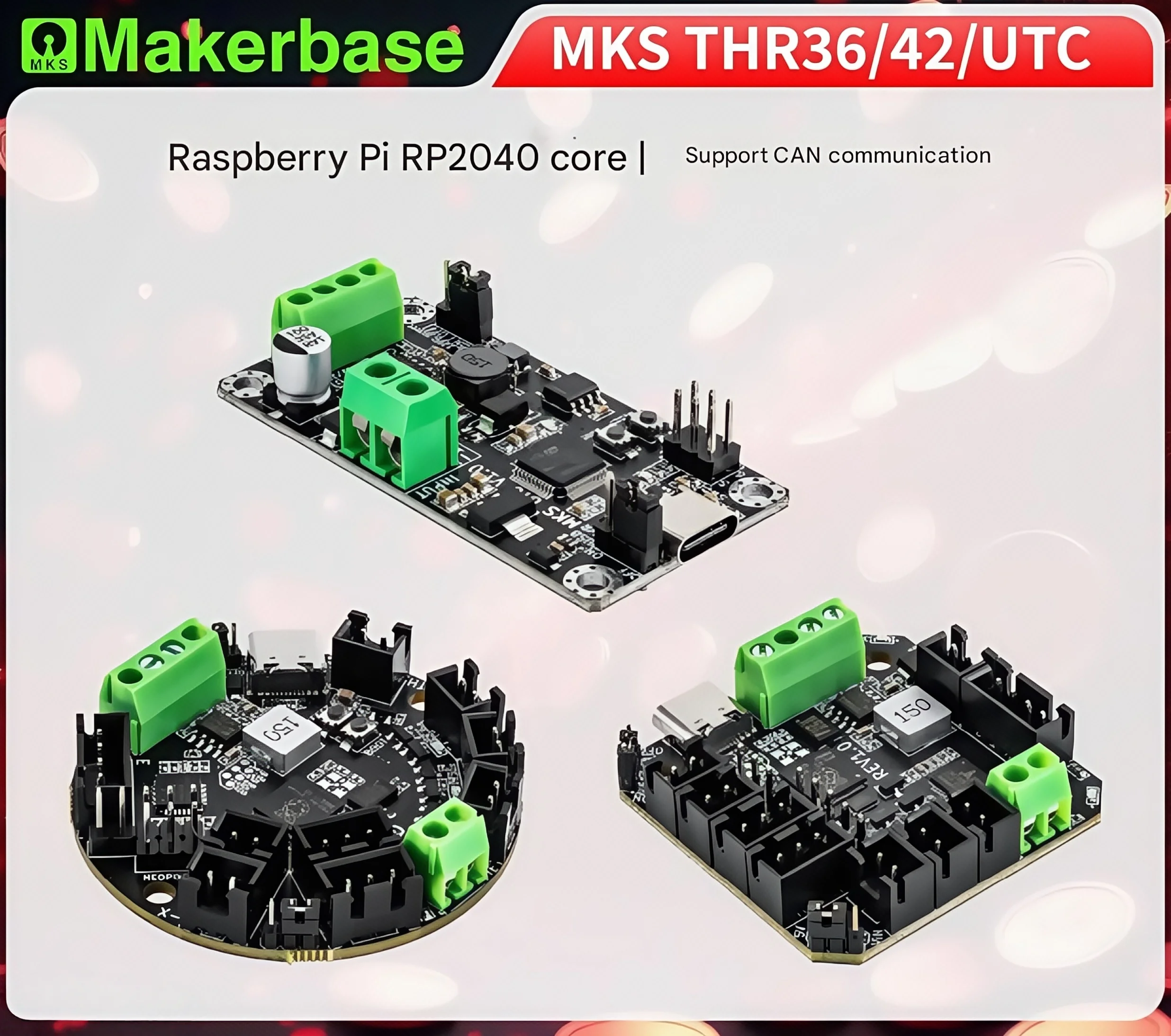 Makerbase MKS THR36 MKS THR42 MKS UTC Plate for Klipper