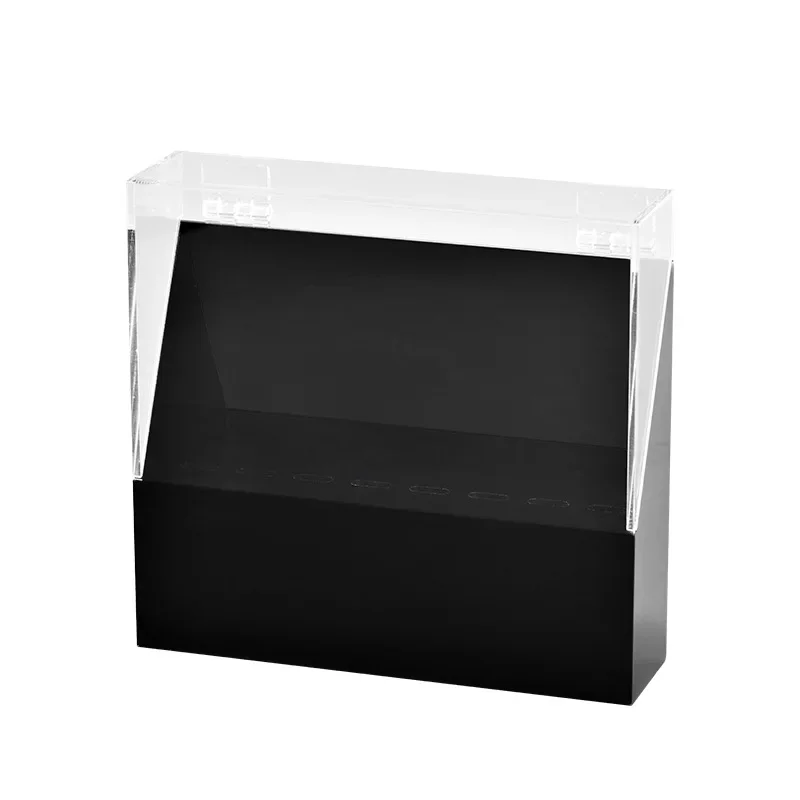 Support de rangement pour pinces à épiler en acrylique, présentoir professionnel pour extensions de cils, gain de place, organisateur de pincettes, outils de maquillage