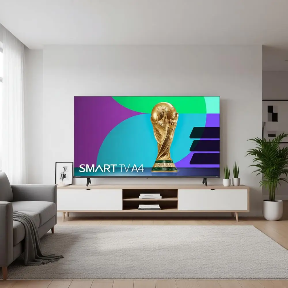 Smart TV HD de 32 Polegadas com LED Full Array, HDR10, DTS Virtual:X, Borda Fina, Compatibilidade com Alexa