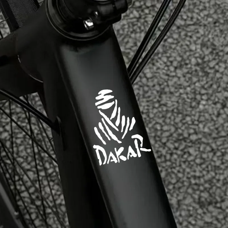 1PC Stylish "Dakar Rally" Car Motorcycle Sticker, Bold Design Decal for Car & Motorcycle Exterior, Fun Auto Decor view 2
