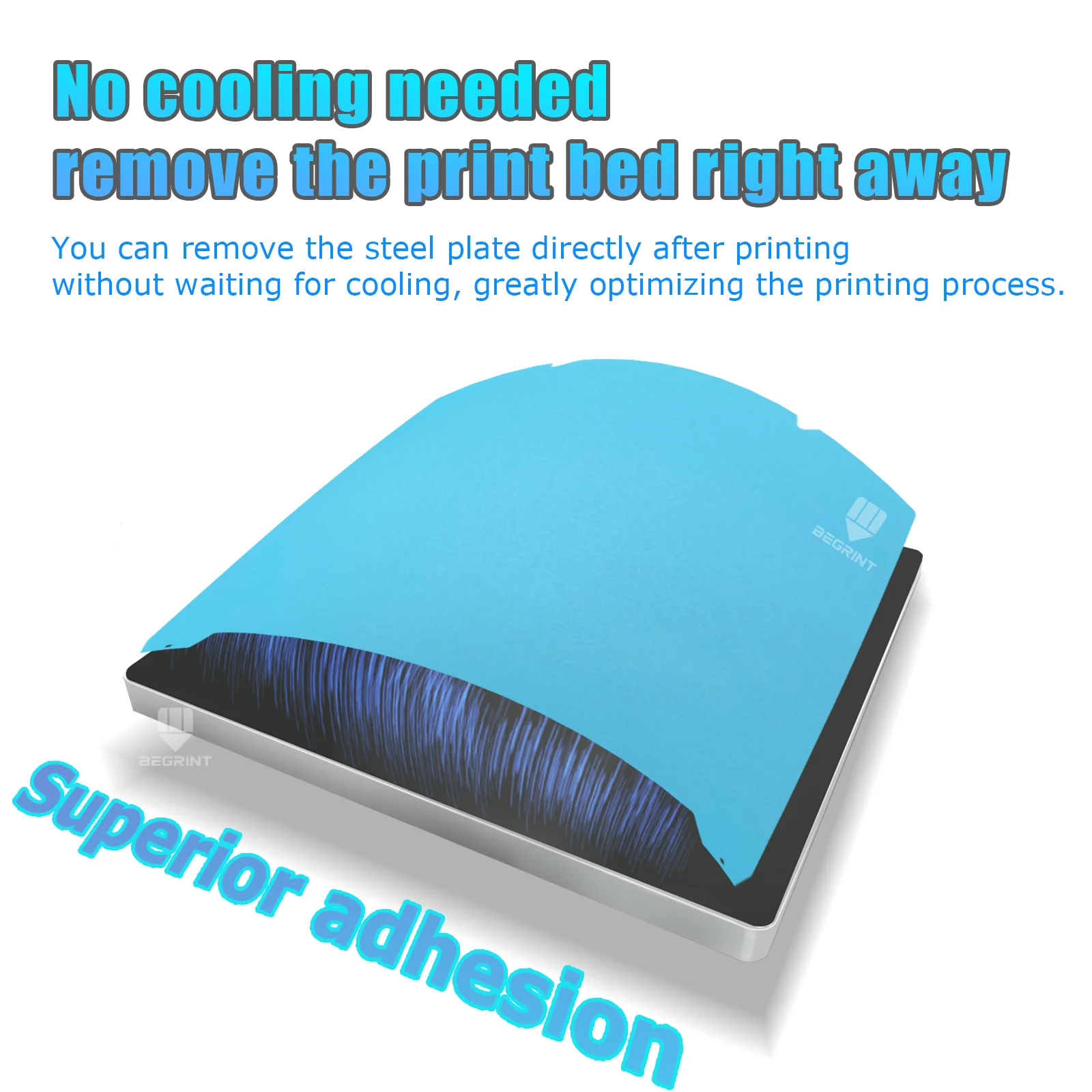 لوحة بناء لـ Creality K1 K1C PEI محكم على الوجهين أندر 3 KE /Ender 5 Pro /CR 10 SE /K1 SE لوحة تبريد للطابعة ثلاثية الأبعاد