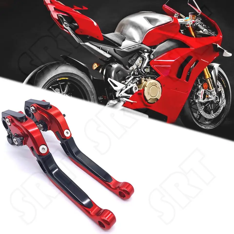 

For Ducati 1200 Diavel MONSTER Multistrada 1260 950 Panigale 1299 1199 1098 959 Motorcycle Folding Extendable Brake Clutch Lever