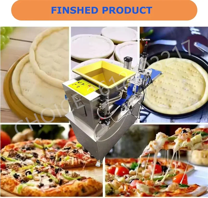 Automatic Electric Automatic Making Cake Pressing Mixer Pizza Ball Rounder Machine And Dough Divider for Bakery Cookie Bread