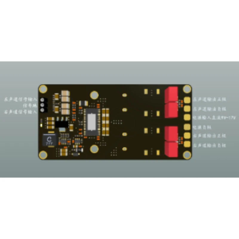 High-Fidelity Digital Amplifier TPA3221  HIFI Amplifier High-Power Class D Amplifier Board