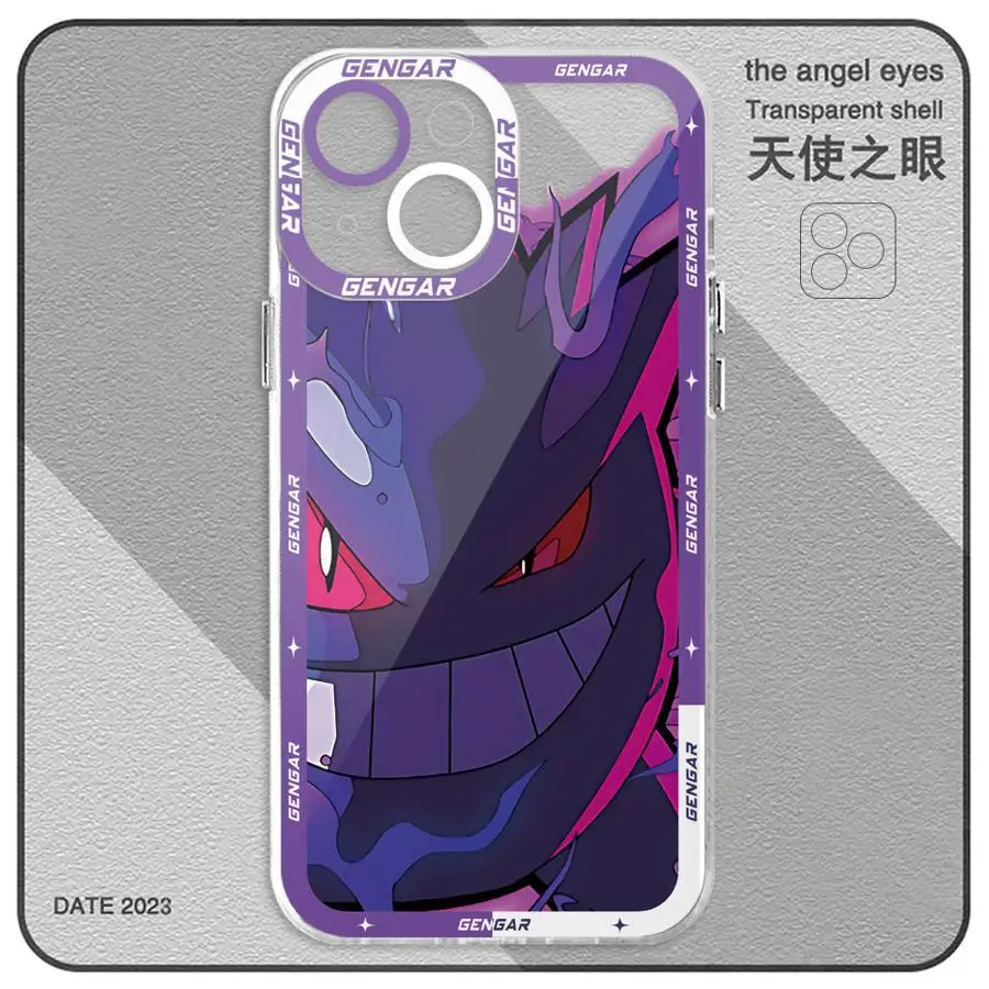 Cartoon Pokemons Cover Phone Case for Motolora Moto G22 G32 G52 G71 G72 G73 Edge 40 Clear Soft TPU