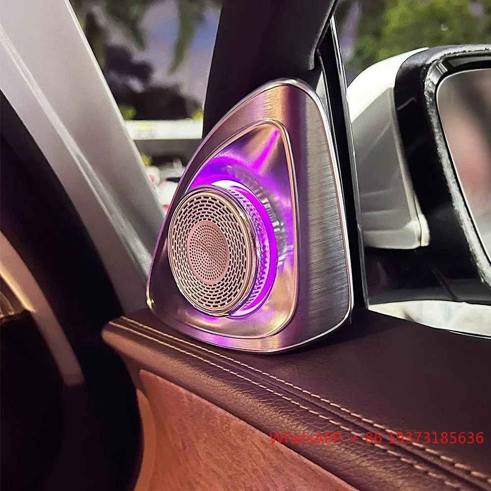 New Product W205 4D Tweeter Atmosphere Lamp 4D Rotating Tweeter Speaker 64 Color Ambient Light For Mercedes C-class W205