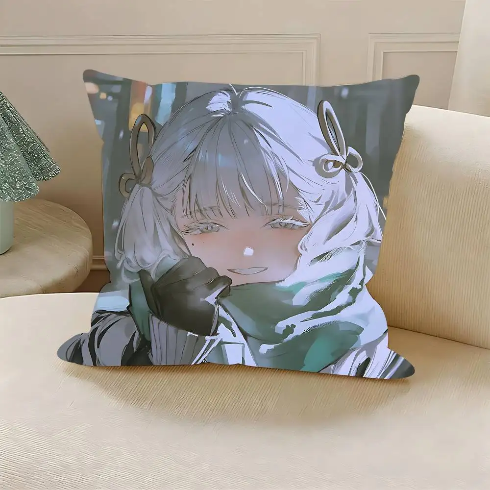 J-Jinhsi Printed Pillow Cover Cushion Case Simple Sofa Pillow Case No Pillow Core