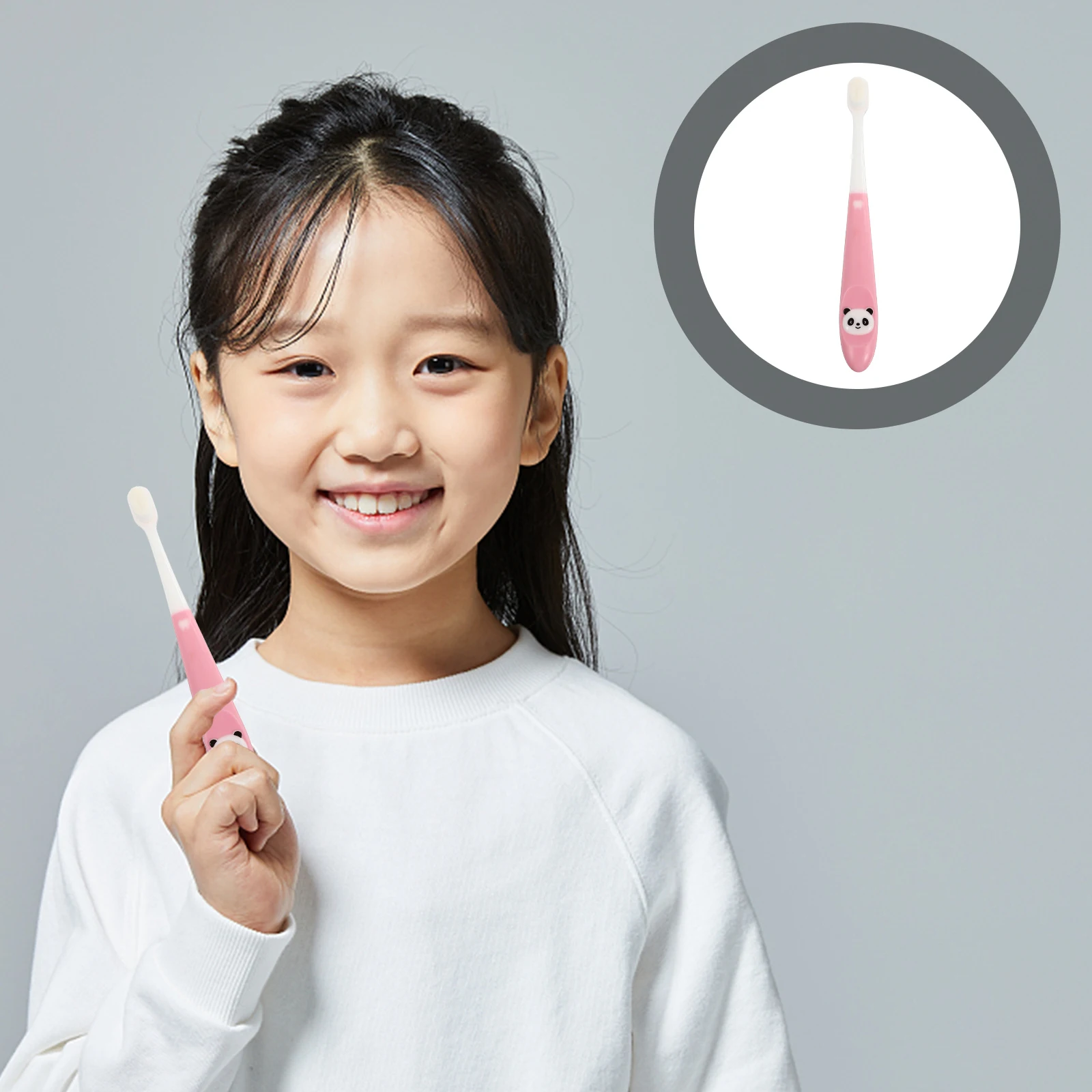 

's Toothbrush for Extra Soft Toothbrushes Toddler Deep Cleaning Cartoon Cute