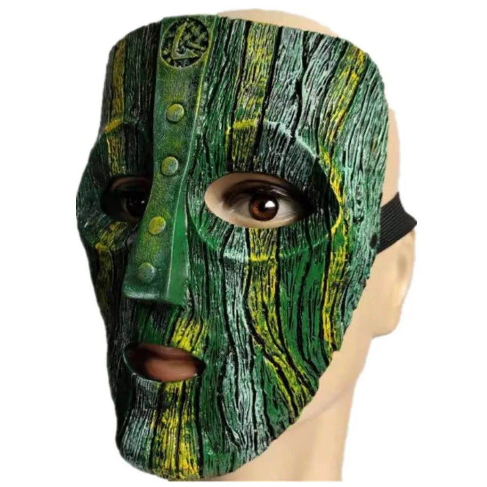 Halloween Loki Resin Masks Jim Carrey Venetian Mask The God of Mischief Masquerade Replica Adult Children Cosplay Costume Props