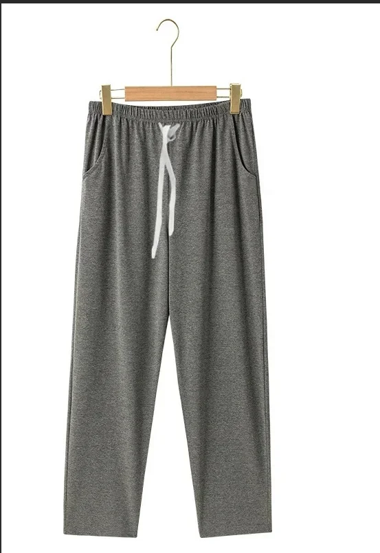 Jogginghose im Gothic-Stil mit Engel-Print, Jogginghose in dunkler Farbe, Jogginghose mit abgestürztem Engel-Motiv, Freizeithose für Herren – Detail 3