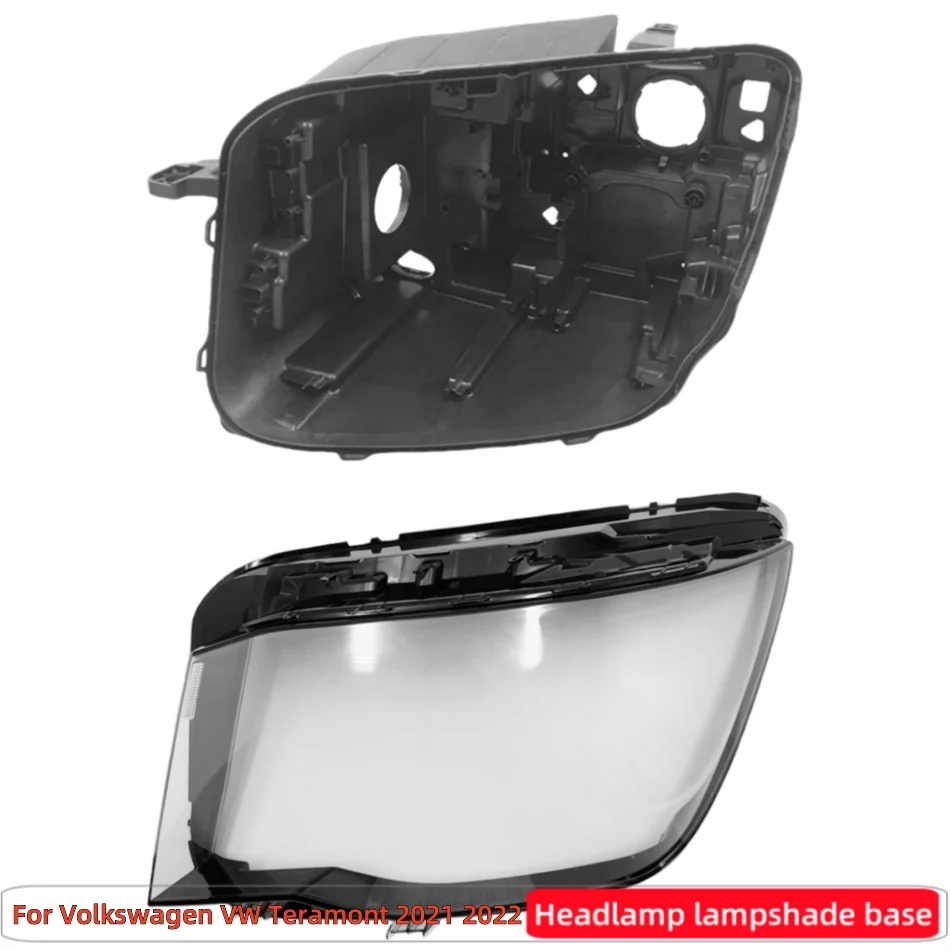 For Volkswagen VW Teramont 2021 2022 Vehicle Accessories Car Base Head Lamp Shell Headlamp Base Fixing Bracket Glass Headlight