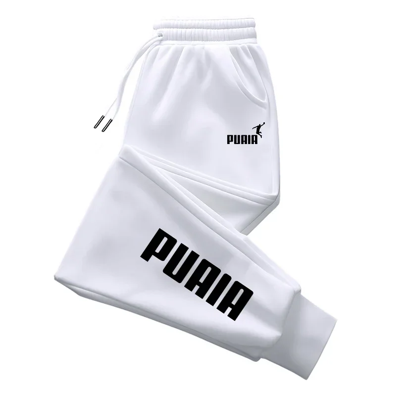 Letter Print men's Pants Autumn Winter New Sport Jogging Trousers Fitness Loose Fit Clothing Solid Color Outfit Streetwear Pants