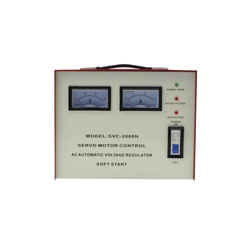 30kva TND Servo Motor Three-Phase 380v Frequency 50-60Hz AC Voltage Regulator AVR 220v Single Output Digital/Analog Display 90%