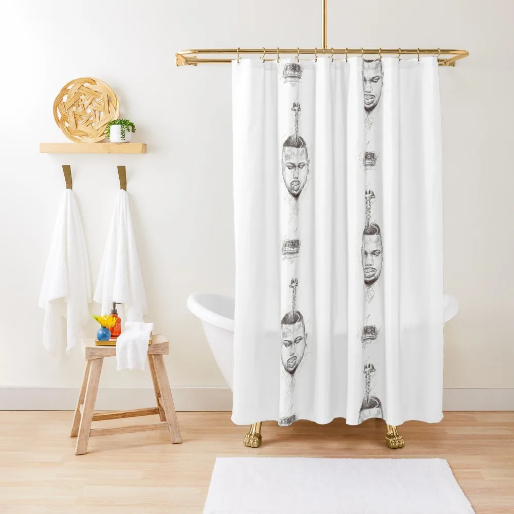 

Screw Head Shower Curtain Bathroom Accessory Waterproof Bath And Anti-Mold Luxury Bathroom Luxury Bathroom Shower Curtain
