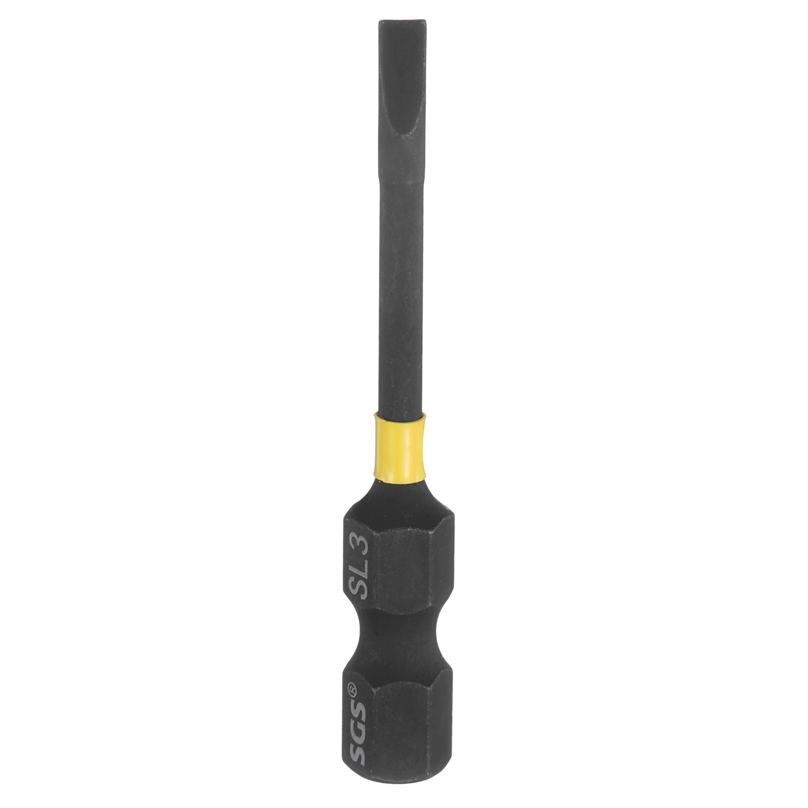 SL3-SL6 Slotted Impact Screwdriver Bits 1/4