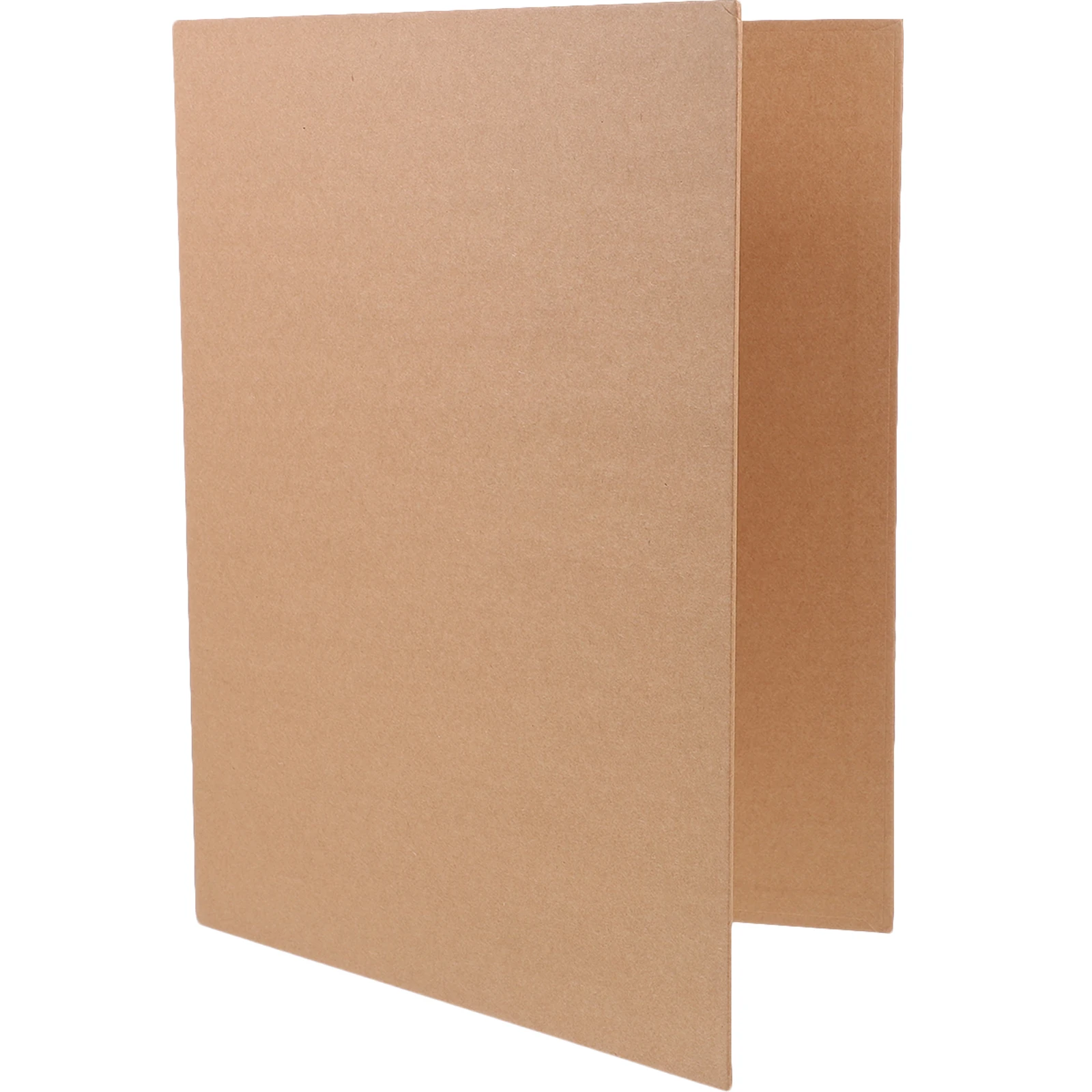 

A4 Kraft Paper Binder Cover 4 Notebook Shell for Notepad ganizer Scrapbook Reusable Loose Leaf Book Case File