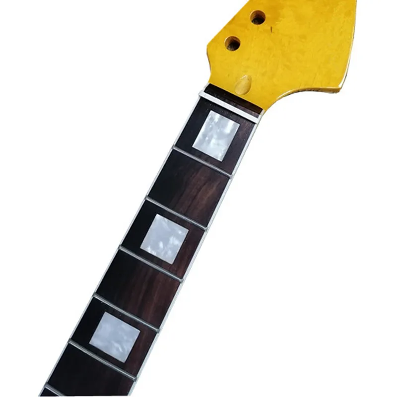 22Frets Glossy Paint Big Head Maple Electric Guitar Neck Rosewood Fingerboard Musical Instruments Parts Accessories