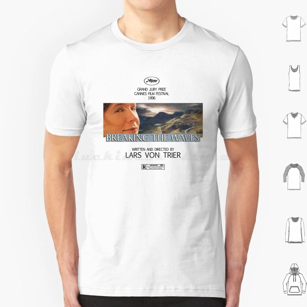 Breaking The Waves Promo-Lars Von Trier T Shirt Cotton Men Women DIY Print Lars Von Trier Breaking The Waves Criterion Cannes