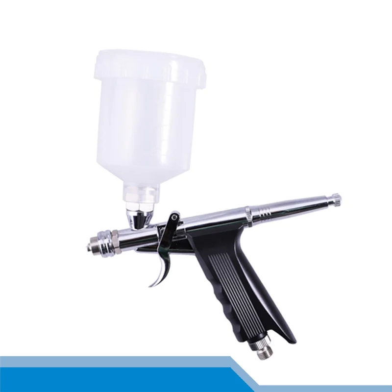 Ensemble d'aérographe professionnel H-W 0.5Mm, avec outils de pulvérisation, connecteur de capuchon de buse de remplacement pour modèle de voiture, peinture murale, clous