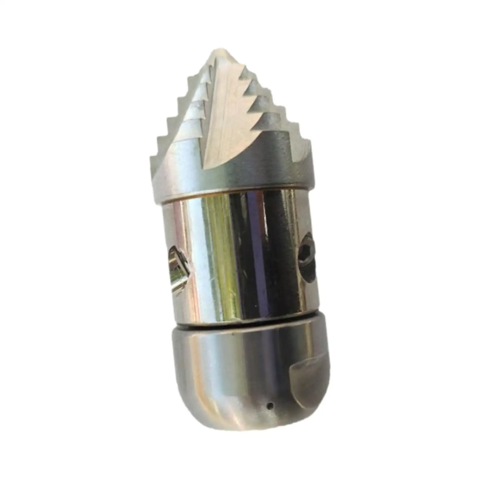 3/8 NPT Sewer Jetter Nozzle Rotating Head for Pressure Washer Titanium Alloy Pipe Cleaning Municipal Drain Accessory