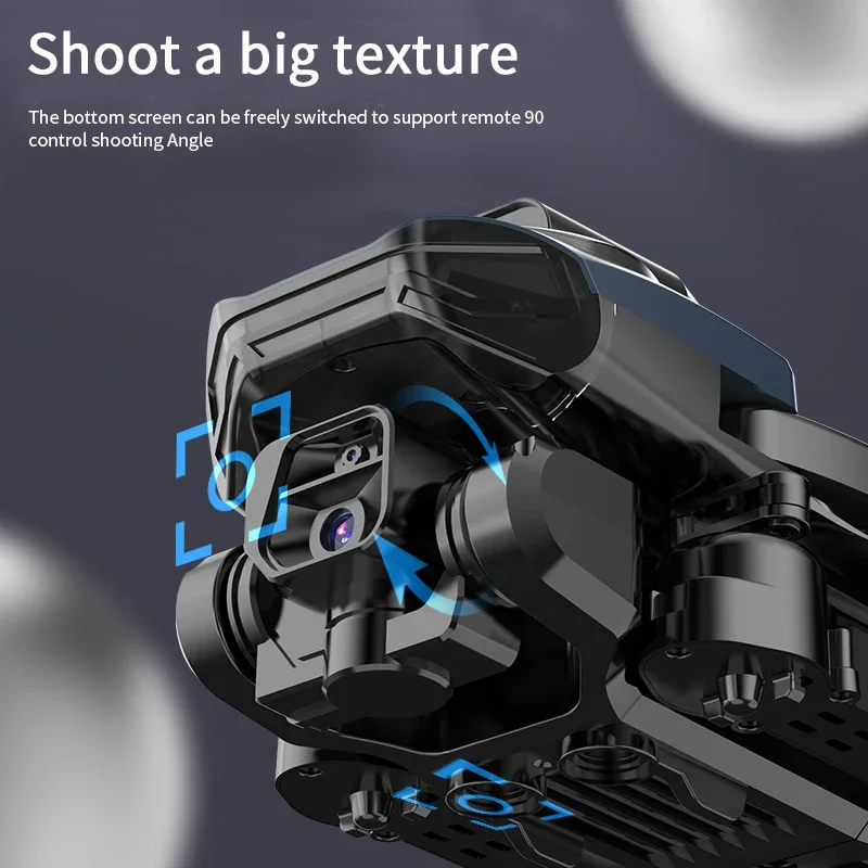 MHD H14 Foldable Drone RC Quadcopter Dual Cameras 4-way Obstacle Avoidance One-key Start Optical Flow Positioning HD Photography