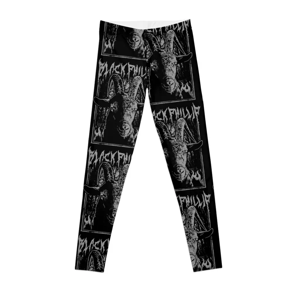 

Black Metal Phillip Leggings sport pants sportswear woman gym 2025 sports for gym Womens Leggings