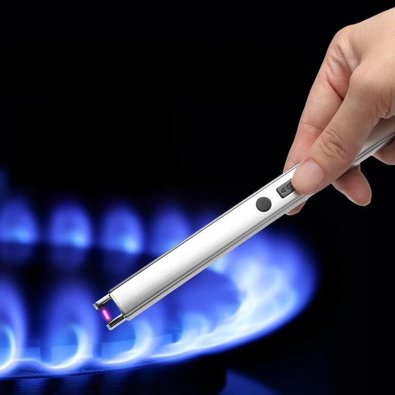 

Durable Pulse Ignition Lighter Device Aluminum Alloy Kitchen Igniter Windproof Ignition Kitchen Gas Stove Pulse Ignition Device
