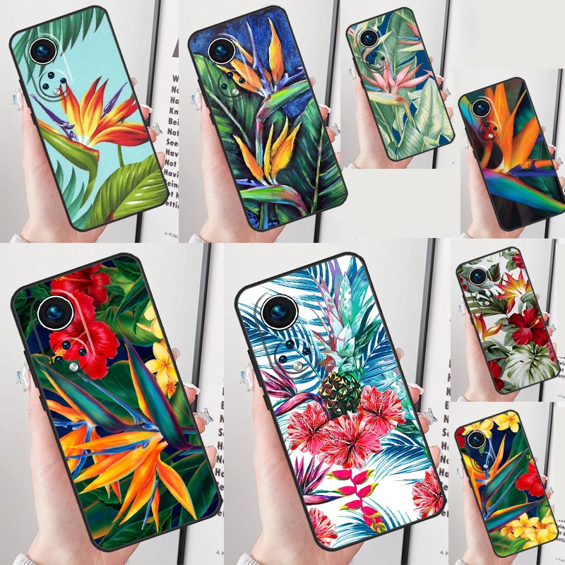 Tropical Paradise Hawaiian Birds Case For Honor Magic 7 Lite 5 6 Pro Honor X9a X8b X9b X8a X8 X9 X9c 50 70 90 200 Lite Cover