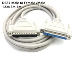 37Pin Cable DB37 Male/Female Connector D-SUB Port Extend Data Cable 0.5M 1.5M 3M 5M