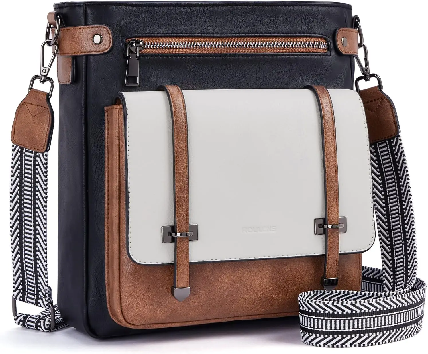 

Сумки-кроссбоди для женщин, сумки-кроссбоди с несколькими карманами, сумки через плечо из веганской кожи, дорожные сумки, регулируемый ремень