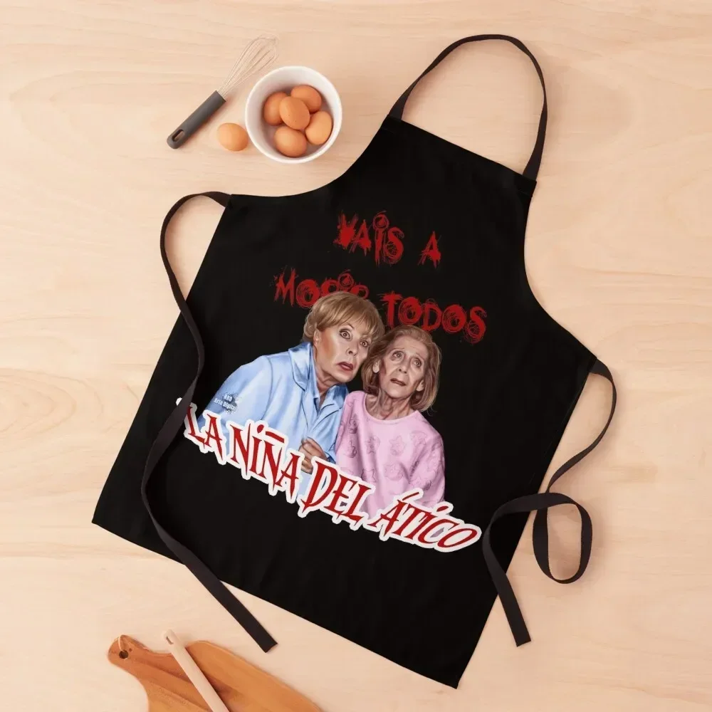 

The girl in the attic Apron Goods For Home And Kitchen Men'ss Chef jacket men kitchen item Apron