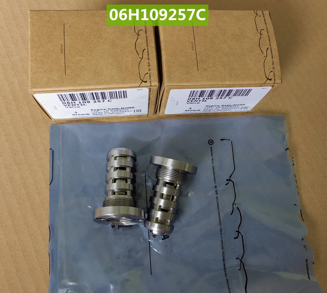 OEM 427000510 06H109257C 20mm Camshaft Adjuster Valve 06H109257A For VW Golf Passat Audi A4 TT Q5 A5 1.8T 2.0T Control Valve