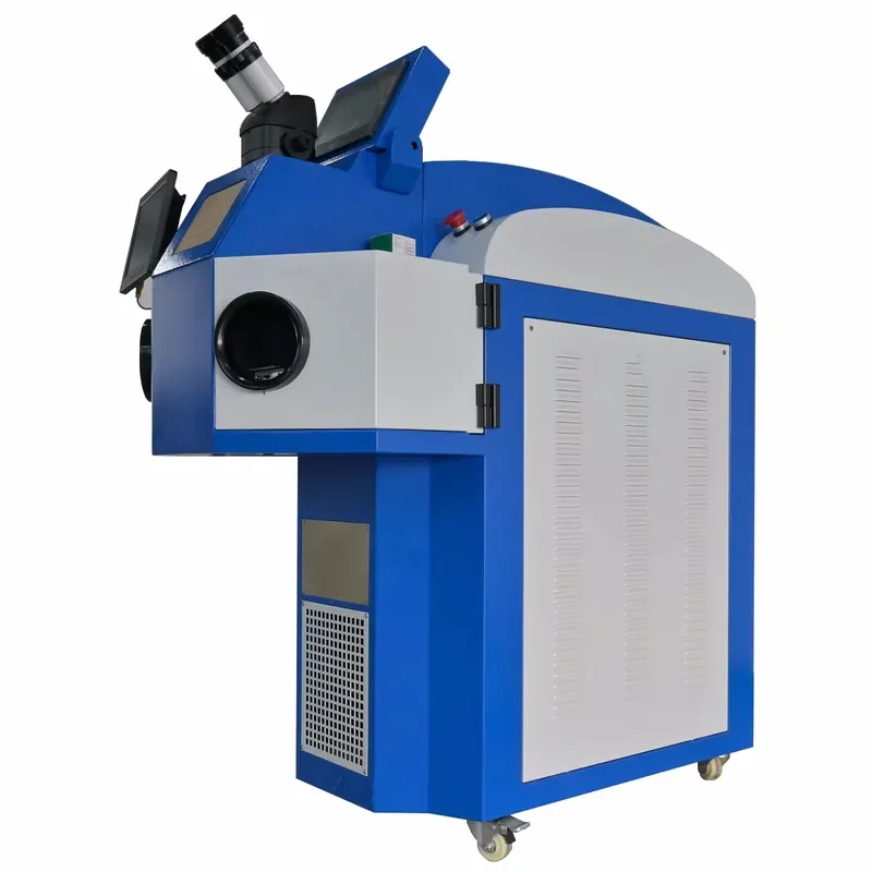 Jewelry La ser Welding 200w 150J Water Cooling La ser Welders for Gold Silver Chain Ring Pendant Spot Yag Soldering La