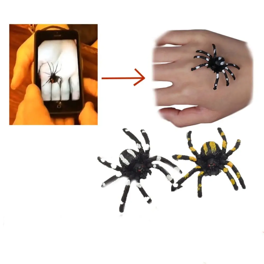 Interactive Toys Come Out of Phones Spider Magic Tricks Illusion Close Up Magic Plastics Gimmick Family Party