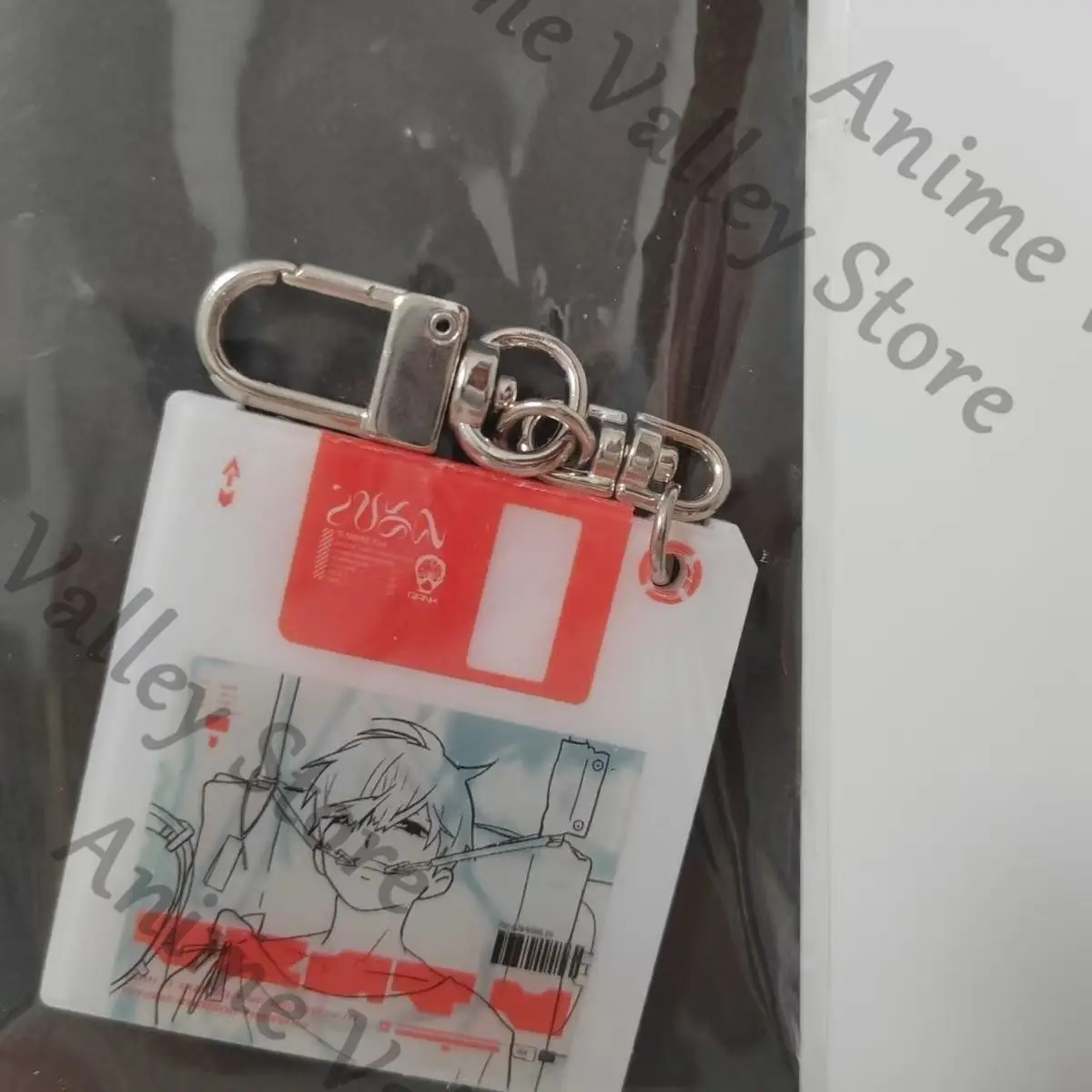 

Genuine Anime Alien Stage Ivan Cosplay 2nd Anniversary Medical Treatment CD Disk Acrylic Keychain Keyring Cartoon Pendant Gift