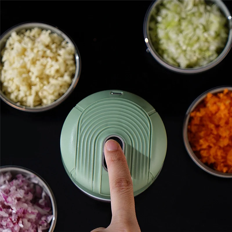 

AS94-250Ml USB Rechargeable Portable Electric Mini Garlic Chopper - For Chopping Garlic, Ginger, Chili, Onion, Meat