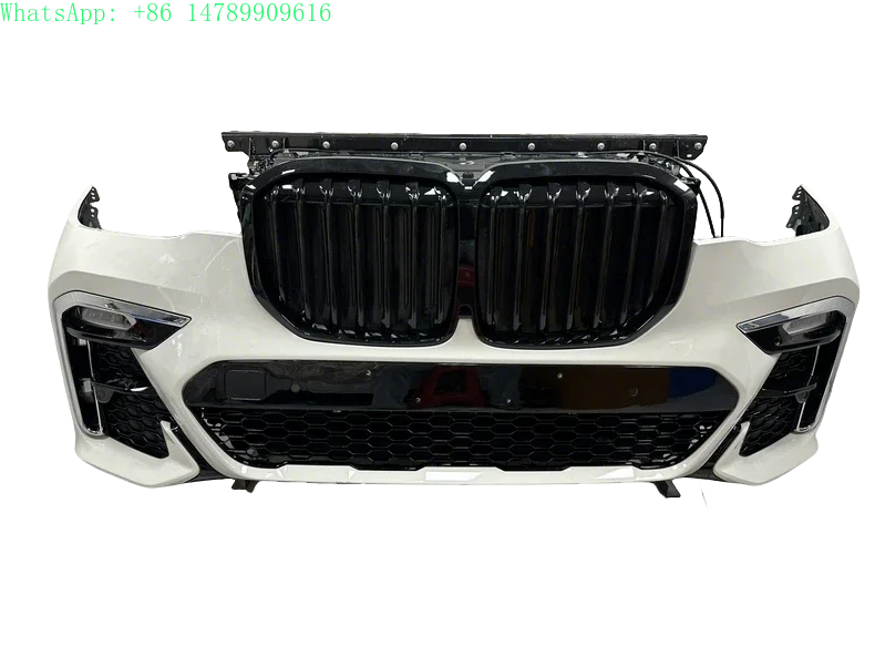 

for X7 G07 Front/Rear Bumper Kit Includes Grille Headlights Universal Fit Original Mounting Holes Bolt-On Installation